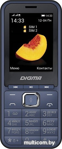 Мобильный телефон Digma Linx B241 (синий)