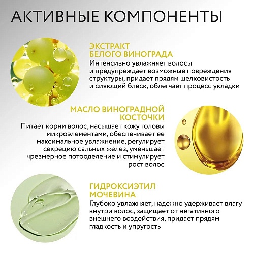Ollin Professional Salon Beauty для окрашенных волос с экстрактом винограда 1 л