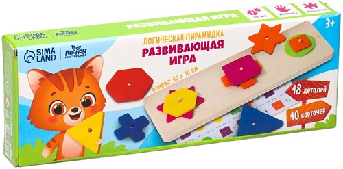 Сортер Sima-Land Геометрические фигуры по карточкам 10175388