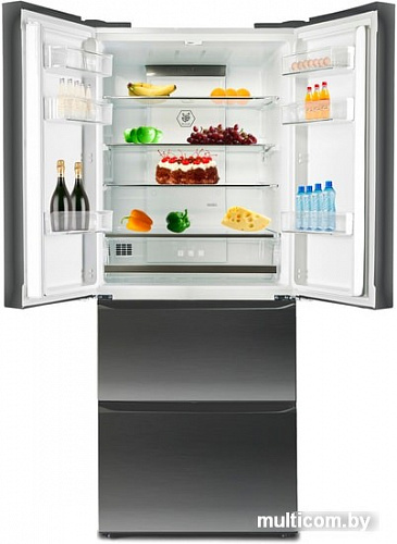 Холодильник Tesler RFD-430I (графит)