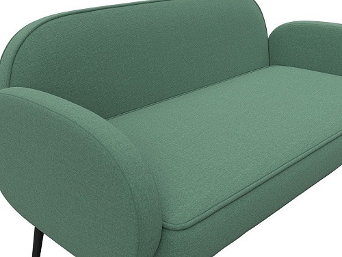 Диван Лига диванов Лига-086 131084 (рогожка амур 11 зеленый)