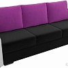 Диван Лига диванов Монако slide 102009 (черный/белый/фиолетовый)