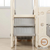 Игровой комплекс UNIX kids Bus с горкой Grey