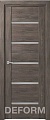 Межкомнатная дверь Юркас Deform D11 ДО 80x200 (дуб шале графит/мателюкс)