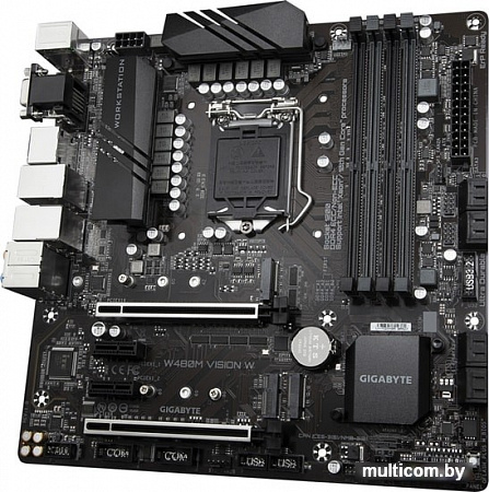 Материнская плата Gigabyte W480M Vision W (rev. 1.0)