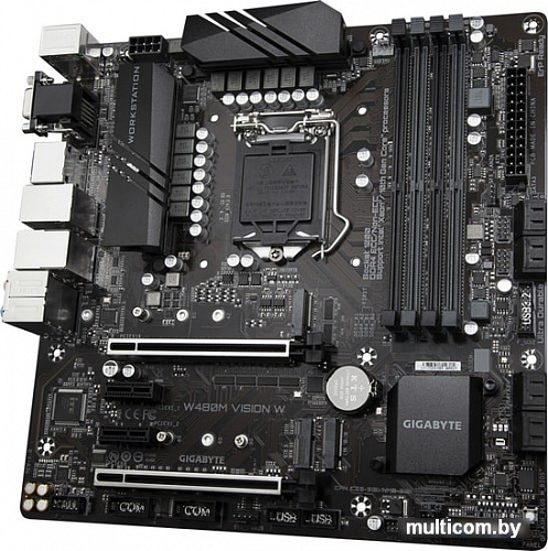 Материнская плата Gigabyte W480M Vision W (rev. 1.0)