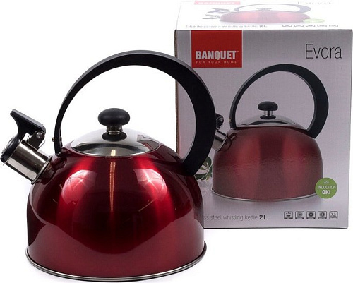 Чайник со свистком Banquet Evora