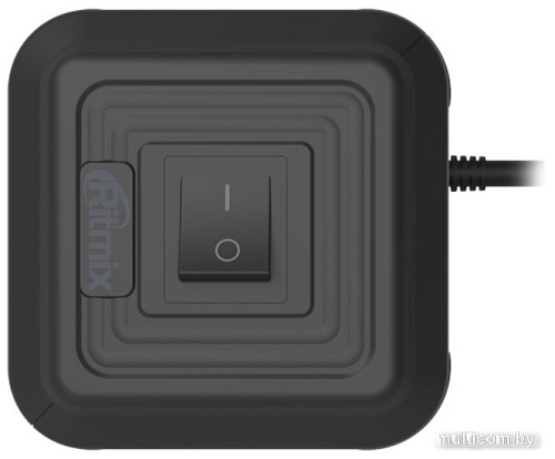 Сетевой фильтр Ritmix RM-2124 (черный)