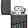 Зажигалка Zippo Chess Pieces Black Matte 48662