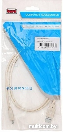 Кабель Buro USB2.0-M5P-1