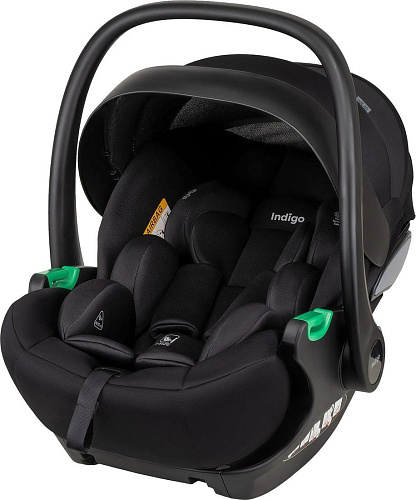 Детское автокресло Indigo Techno I-Size 0+ (черный)