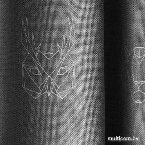 Комплект штор Pasionaria Лука 290x230 (2 шт, серый)