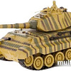 Танк Crossbot King Tiger 870628 (зеленый)