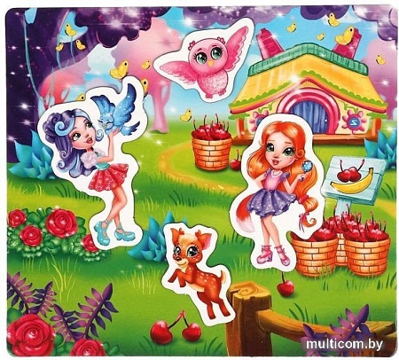 Магниты для магнитной доски Умные игры Лесные волшебницы. Волшебный лес 4680107925077