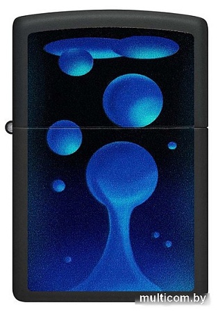 Зажигалка Zippo Lava Lamp Black Matte 48675