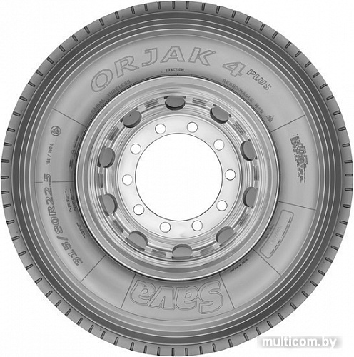 Автомобильные шины Sava Orjak 4 Plus 315/60R22.5 152/148L