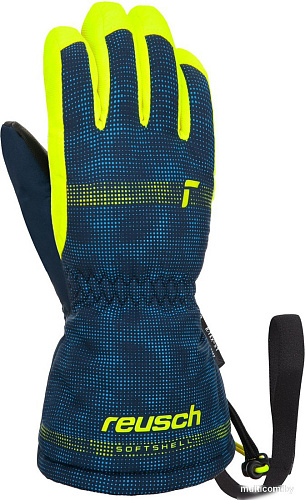 Горнолыжные перчатки Reusch Maxi R-Tex Xt Dress 6285215-4955 (р-р 5, Blue/Safety Yellow)