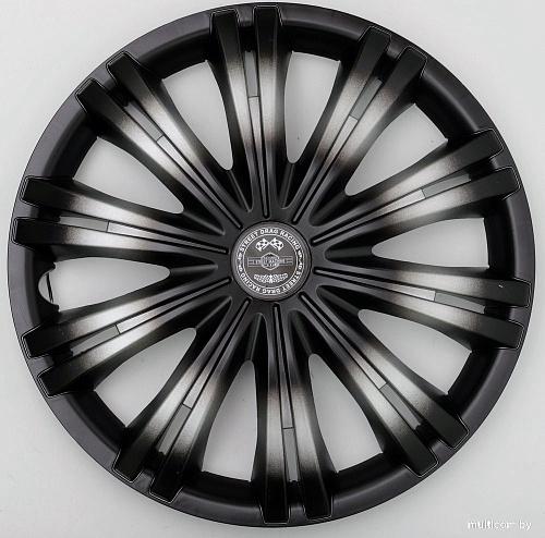 Набор колпаков на диски Star Гига черный глянец 15" (4 шт)