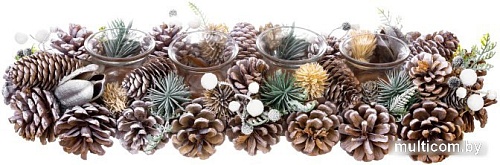 Подсвечник Elan Gallery Снежный лес 450121