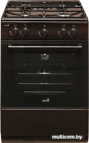 Кухонная плита CEZARIS ПГ 3200-04 (коричневый)