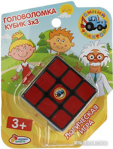 Головоломка Играем вместе Синий трактор ZY835395-R6