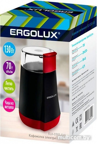 Электрическая кофемолка Ergolux ELX-CG02-C43