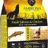 Сухой корм для собак Ambrosia Adult Mini Breeds Fresh Salmon &amp; Chicken (для мелких пород с лососем и курицей) 6 кг