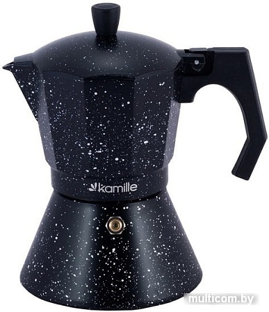 Гейзерная кофеварка Kamille KM 2512MR