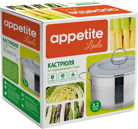 Кастрюля Appetite Linda HU10323