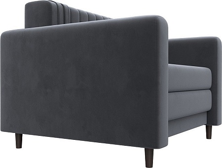 Кресло-кровать Лига диванов Лига-070 132559 (велюр Seven 17 серый)