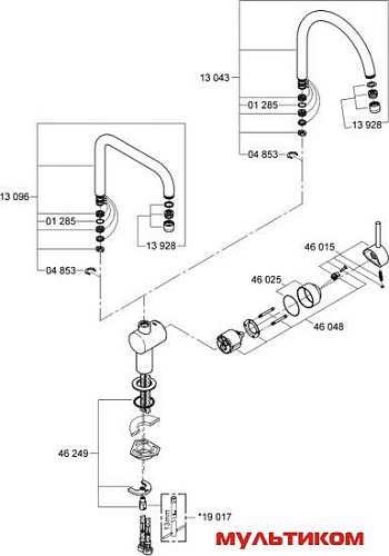 Однорычажный смеситель Grohe Minta 32917DC0