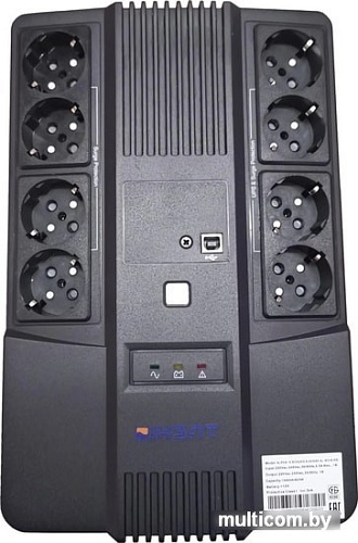 Источник бесперебойного питания IНЭЛТ Alpha 1K Schuko-8 IN1050-AL-SCH8-KS