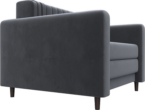 Кресло-кровать Лига диванов Лига-070 132559 (велюр Seven 17 серый)