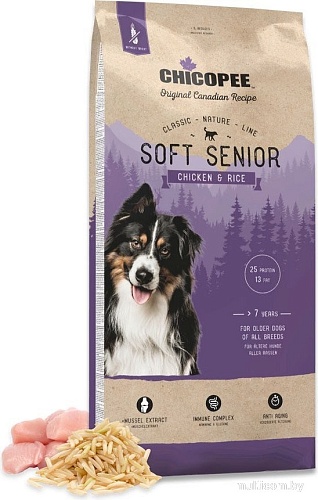 Сухой корм для собак Chicopee CNL Soft Senior Chicken & Rice 2 кг