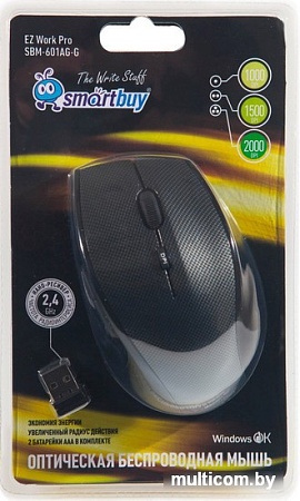 Мышь SmartBuy 601AG Gray (SBM-601AG-G)