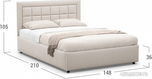 Кровать Moon Trade Noemi 1222/К002005 160x200