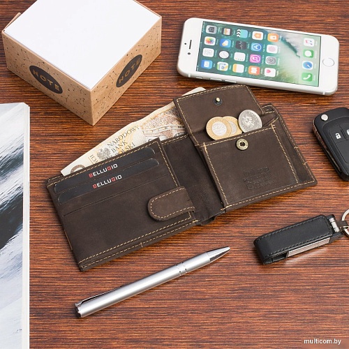 Кошелек Bellugio ZM-116R-035 (коричневый)