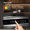Отдельностоящая посудомоечная машина Weissgauff DW 6039 Touch Dual Wash Inox