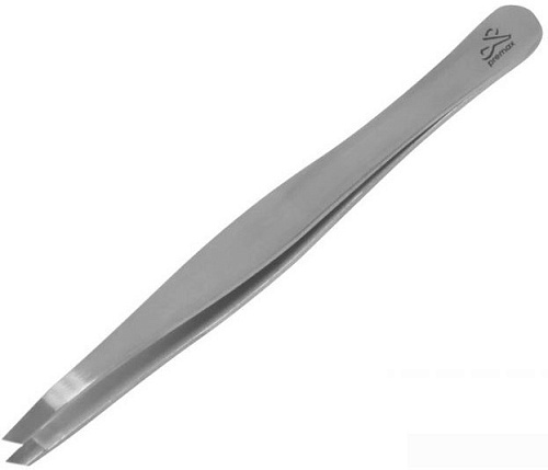 Пинцет Premax Optima Line Tecna для бровей со скошенными кончиками 9 см 3.5''