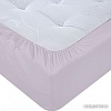 Постельное белье Luxsonia Поплин на резинке 90x200 Мр0040-7 (сиреневый)