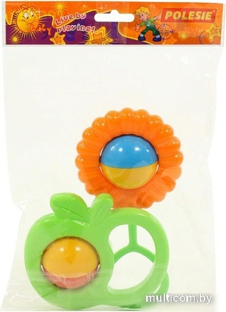 Погремушка Полесье Ассорти (2 шт)