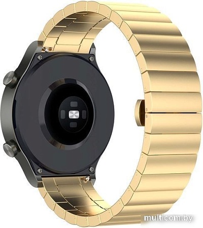 Браслет Rumi Snake металлический блочный 22 мм (золотистый )