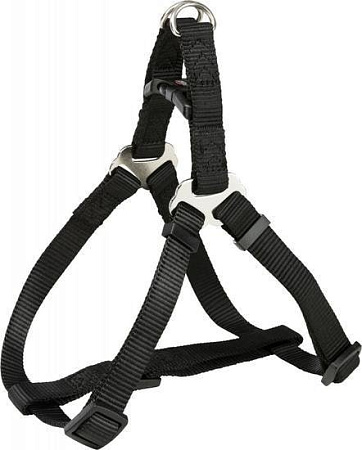 Шлея Trixie Premium One Touch harness S 204401 (черный)