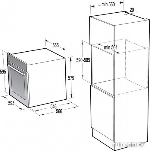 Духовой шкаф Gorenje GP779B