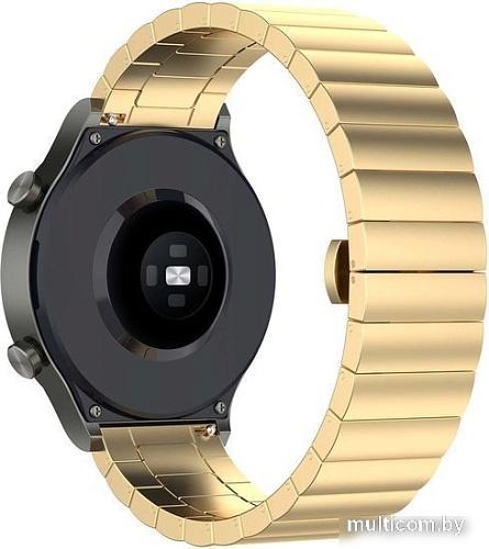 Браслет Rumi Snake металлический блочный 22 мм (золотистый )