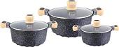 Набор кастрюль JIO J3124