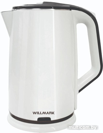 Электрочайник Willmark WEK-2012PS (белый/черный)