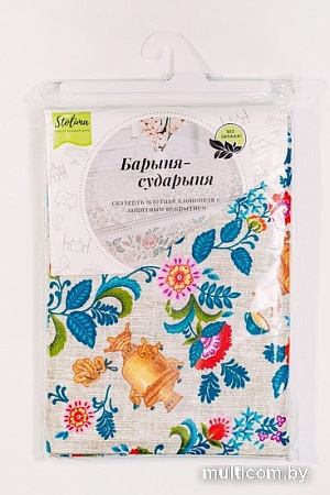 Скатерть Stolima Барыня-сударыня 822-1 Самовары 220x140