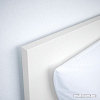 Кровать Ikea Мальм 200x90 (белый, Лонсет) 392.109.93