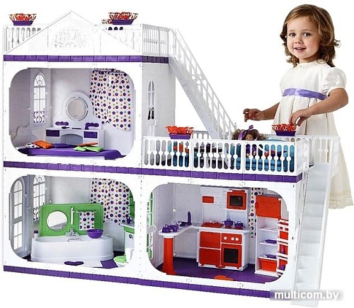 Кукольный домик Огонек Коттедж Конфетти 1175537